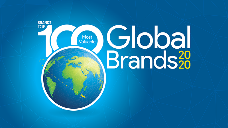 Brandz Top 100 Most Valuable Global Brands 2020